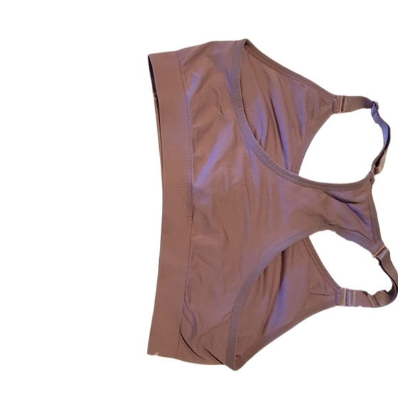 Puma Women's Dusty Pink Sports Bra Size L - Picture 4 of 4